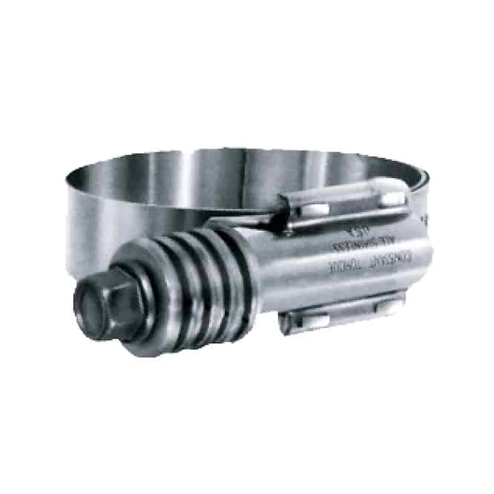 Trident Marine Stainless Steel Constant Torque Clamp 5/8" Band, Hose I.D. - 1-1/4" to 2", Hose O.D. - 1.75" to 2.625"