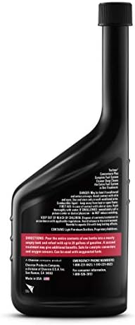 Chevron Techron Concentrate Plus Fuel System Cleaner, 12 oz, Pack of 1
