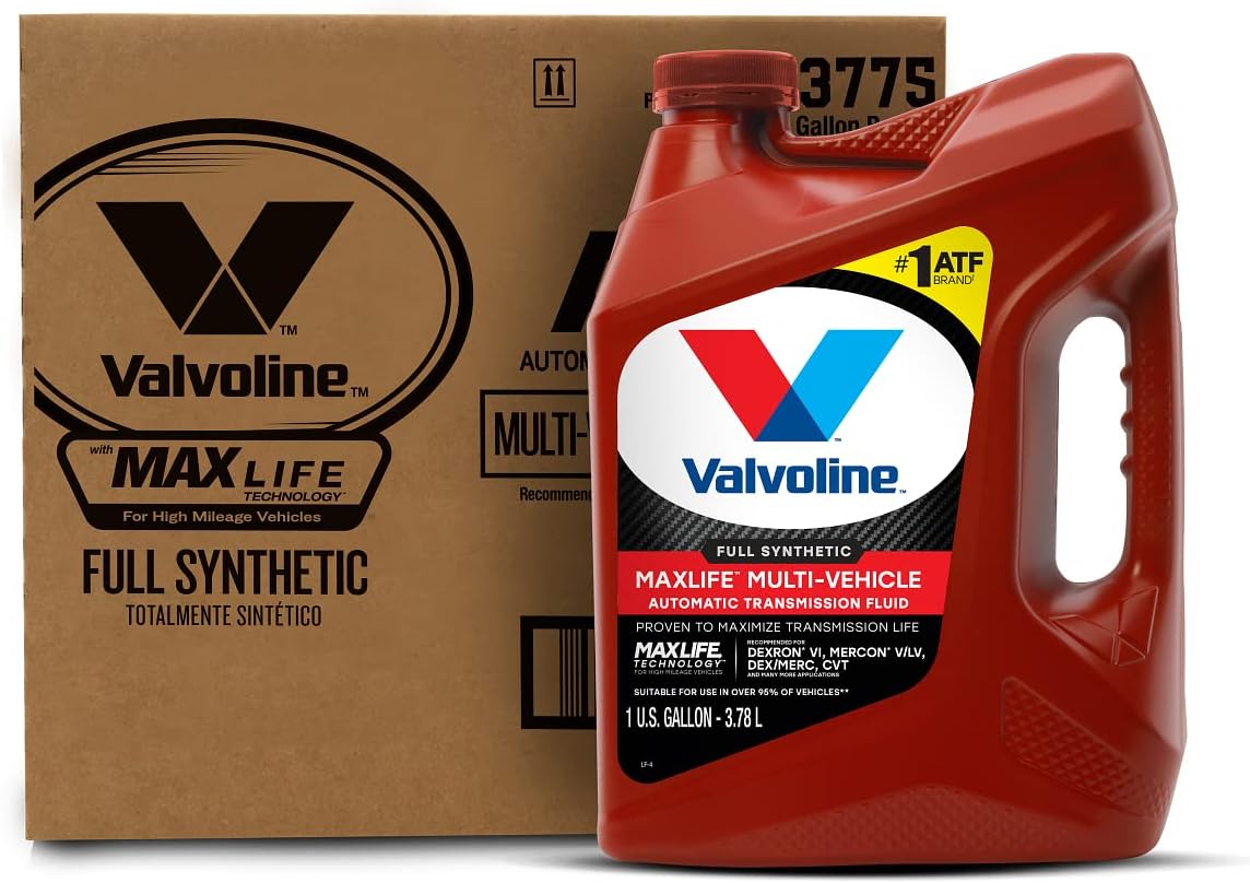 Valvoline MaxLife Multi-Vehicle ATF Full Synthetic Automatic Transmission Fluid 1 Gallon