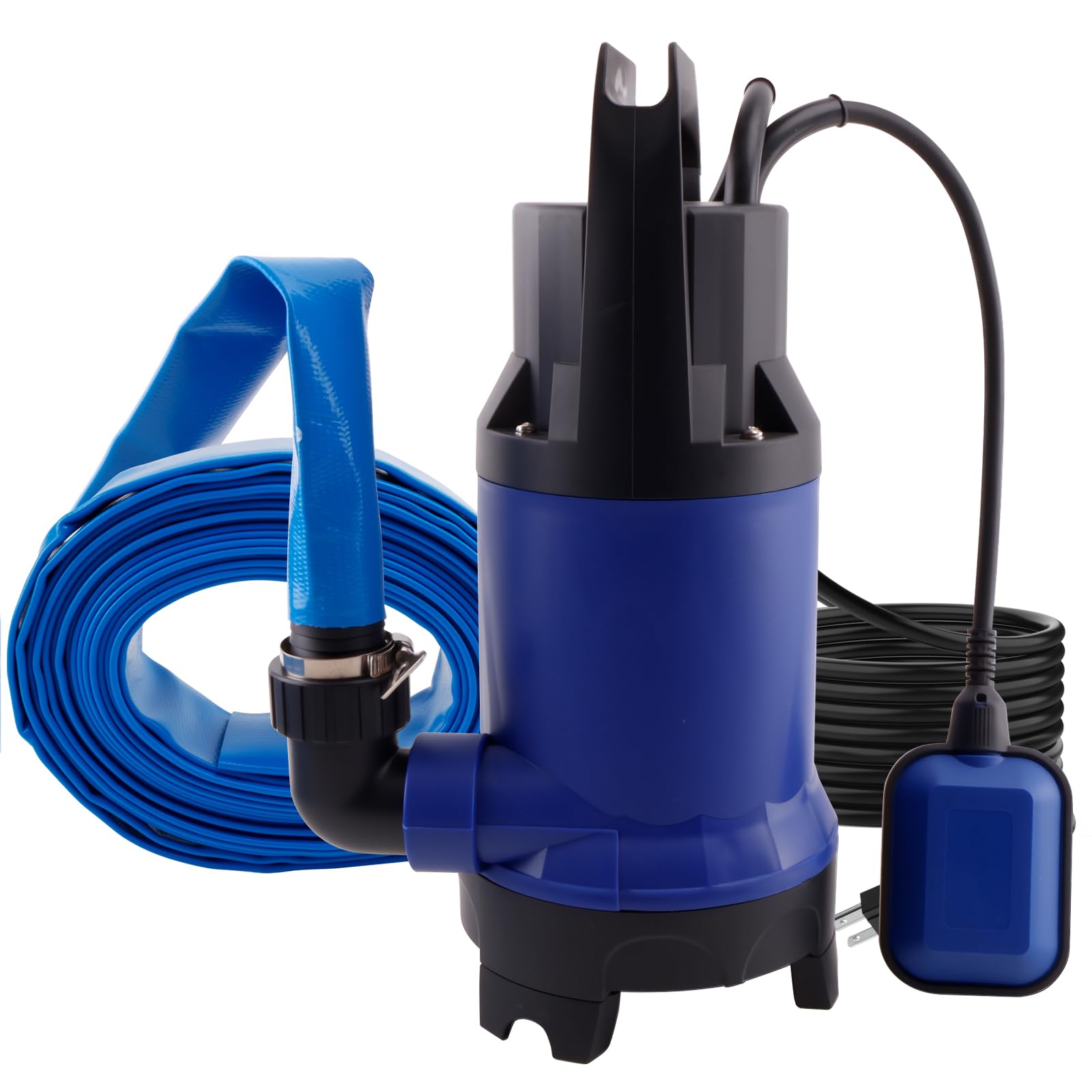 1.2HP Submersible Water Pump, 4000GPH Water Pump for Clean Water