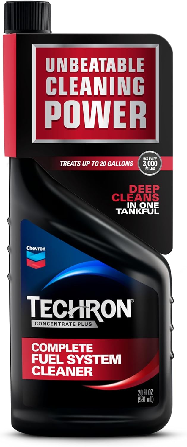 Chevron Techron Concentrate Plus Fuel System Cleaner, 12 oz, Pack of 1