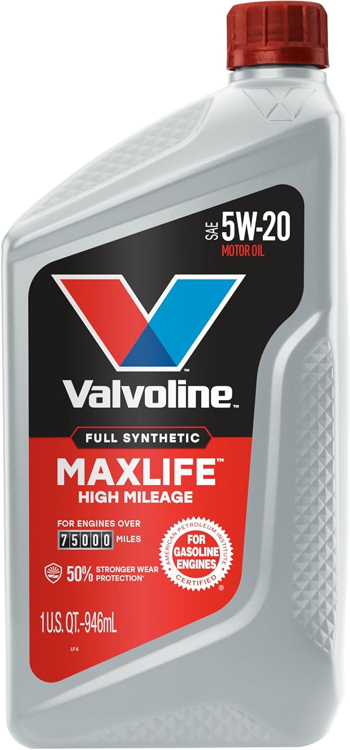 Valvoline MaxLife High Mileage 5W-30 Synthetic Blend Motor Oil 5 Quart