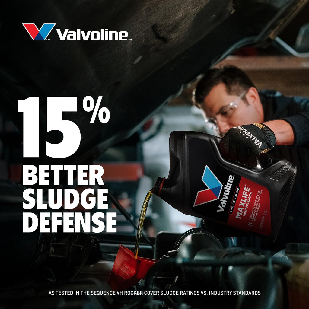 Valvoline MaxLife High Mileage 5W-30 Synthetic Blend Motor Oil 5 Quart