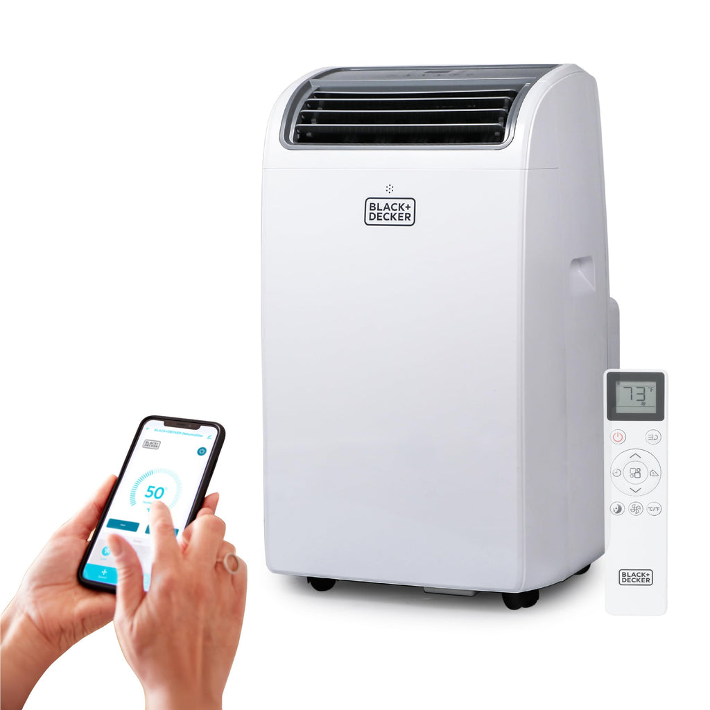 BLACK+DECKER Portable Air Conditioner, 10,000 BTU, BPACT10WT, White