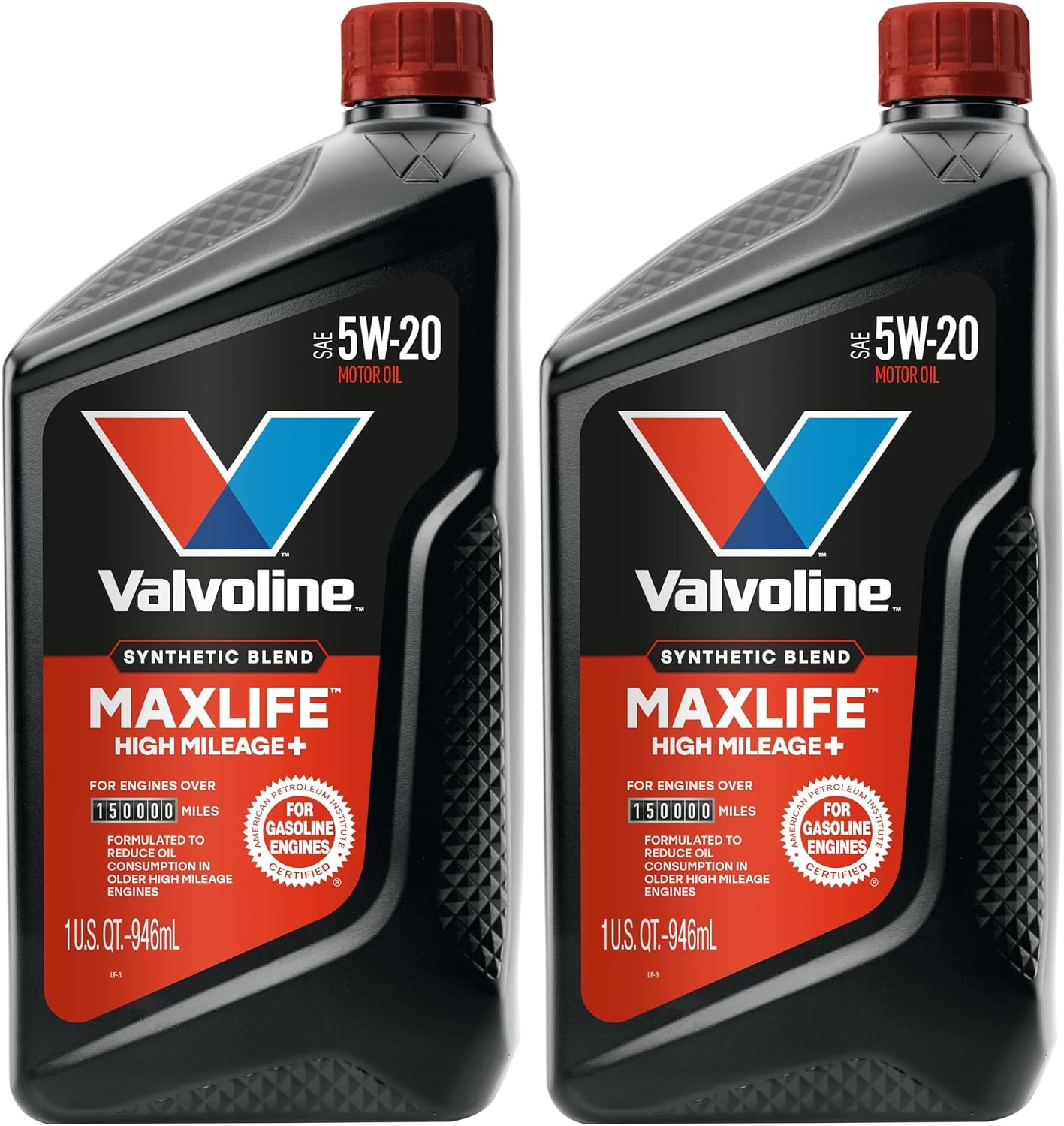 Valvoline MaxLife High Mileage 5W-30 Synthetic Blend Motor Oil 5 Quart