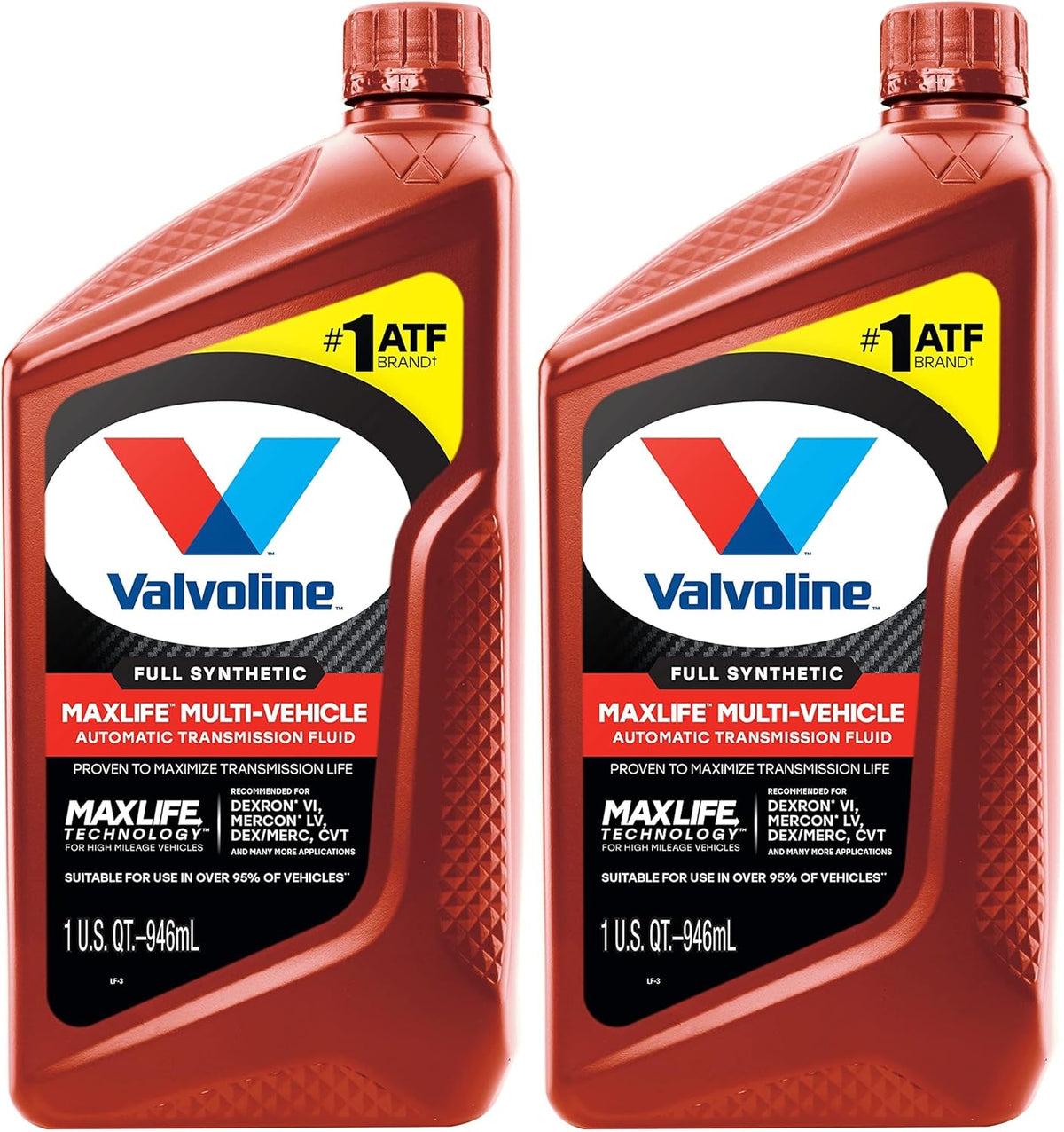 Valvoline MaxLife Multi-Vehicle ATF Full Synthetic Automatic Transmission Fluid 1 Gallon