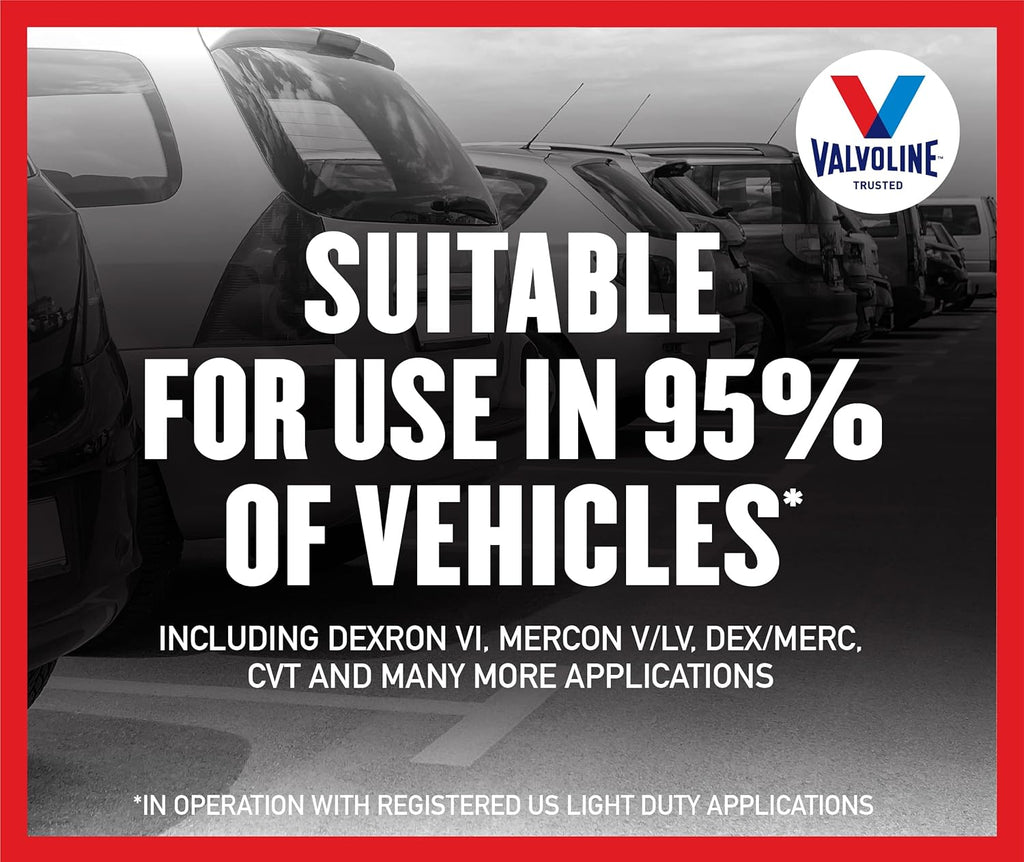 Valvoline MaxLife Multi-Vehicle ATF Full Synthetic Automatic Transmission Fluid 1 Gallon