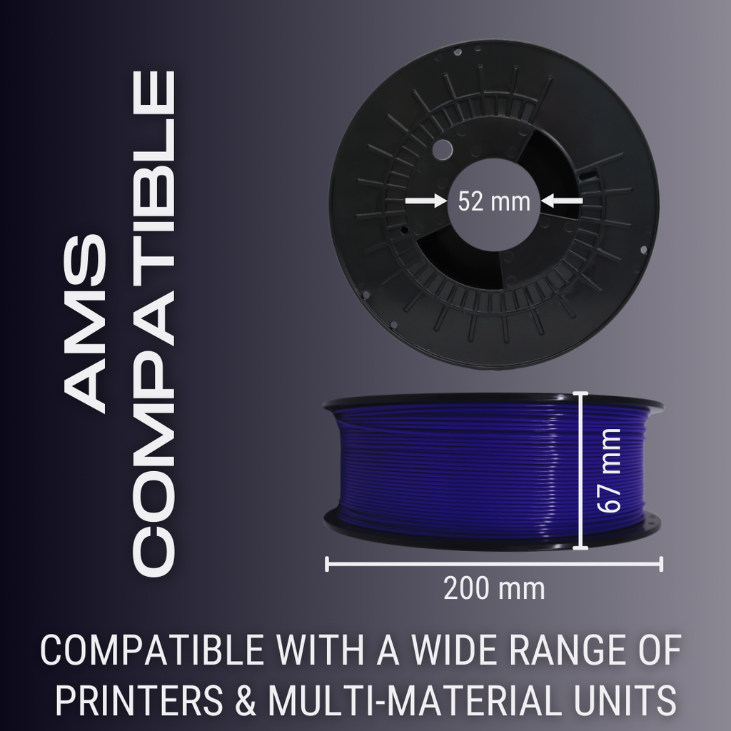 Honey Gold AF PLA+ 3D Printer Filament, 1.75 mm Diameter Made in the USA!