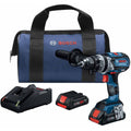 BOSCH GSB18V-755CB25 18V Brute Tough Hammer Drill w/ 2 4.0Ah Core Compact Batteries - GSB18V-755CB25
