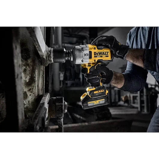 DEWALT DCF961B 20V MAX* XR® Brushless Cordless 1/2 In High Torque Impact Wrench with Hog Ring Anvil (Tool Only)