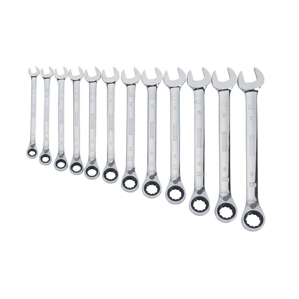 DeWalt DWMT19232 12 Piece Reversible Ratcheting Wrench Set