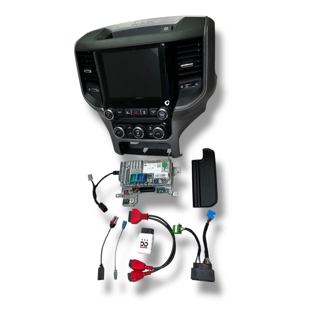 2019-2024 RAM 1500 UBL Uconnect 5 Upgrade kit with 8.4-inch Touchscreen including Wireless Apple CarPlay / Android Auto