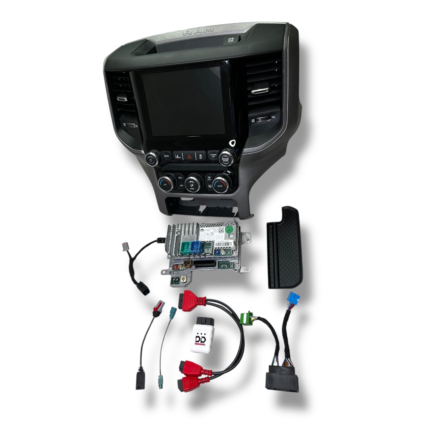 2019-2024 RAM 1500 UBL Uconnect 5 Upgrade kit with 8.4-inch Touchscreen including Wireless Apple CarPlay / Android Auto