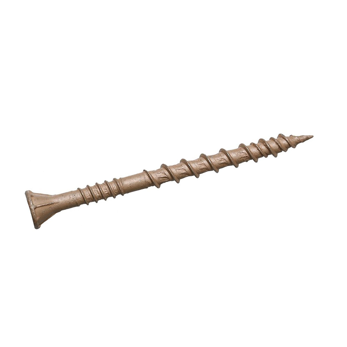 #10 x 2 Simpson Deck-Drive™ DSV WOOD Quik Guard® Coating Screw (T25 6-Lobe) Tan - Box (330)