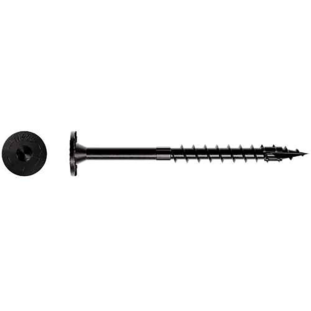 0.22 x 6 Simpson Strong-Drive® SDWS TIMBER Screw Double-Barrier Coating (Exterior Screw) - Black Box (50)