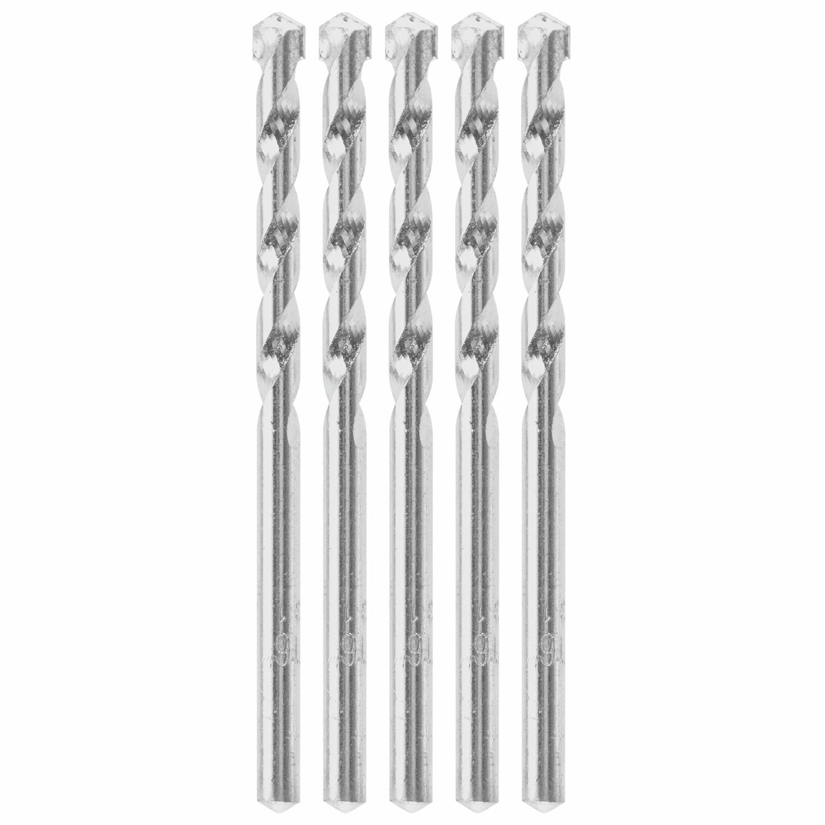 BOSCH BM5207 5 pc. 3/16 In. X 2 In. X 3 In. Fast Spiral Rotary Masonry Drill Bits