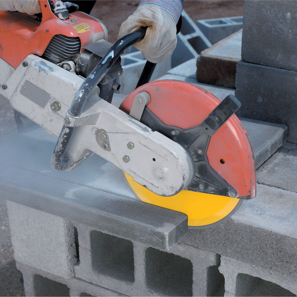 DEWALT DW4716 Industrial 12-Inch Dry Cutting Segmented Diamond Saw Blade with 1-Inch Arbor